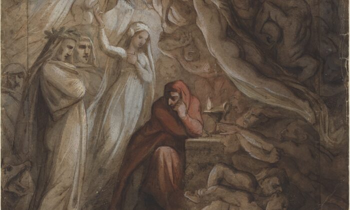 Painting Dante's Epic Poem 'The Divine Comedy'