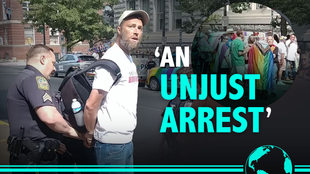 NextImg:Christian Man Arrested While Preaching at Pennsylvania Pride Event