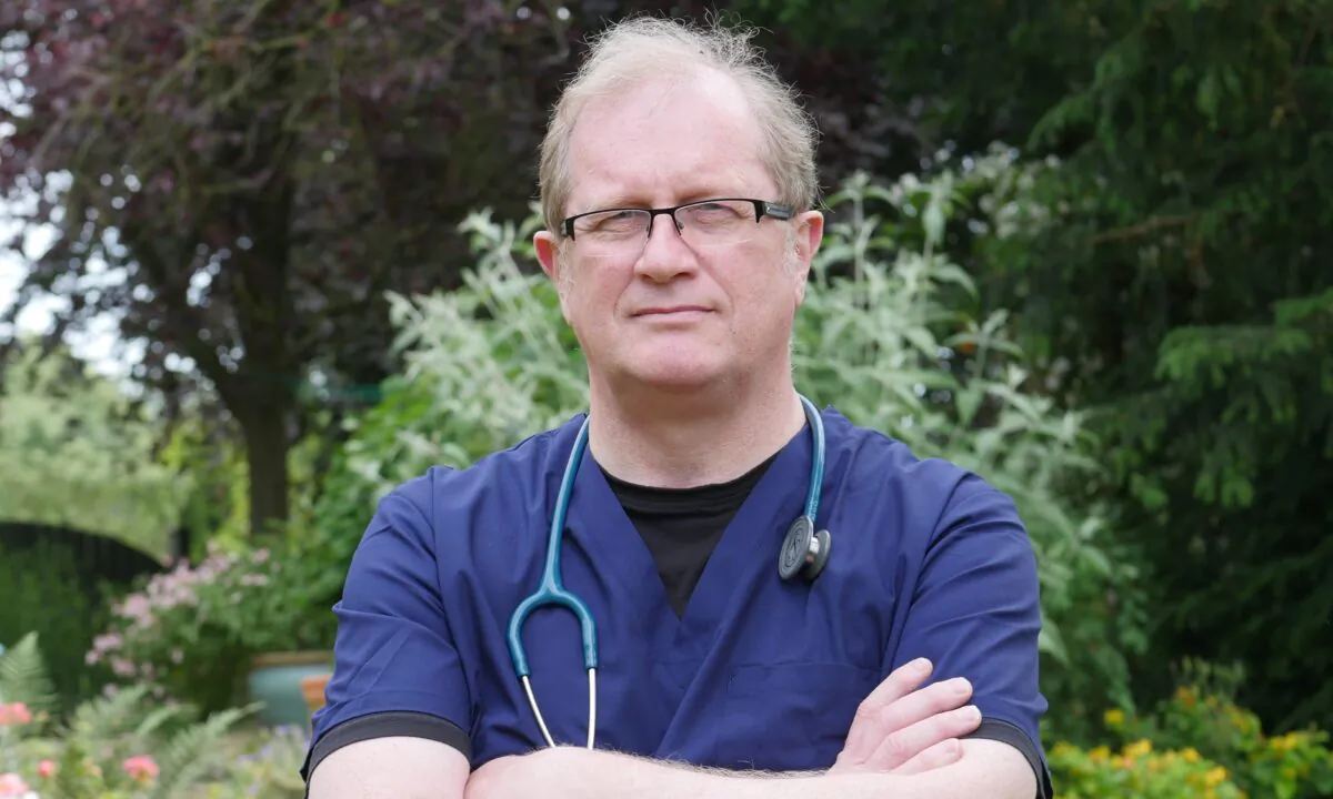 Undated handout photo of Dr. David Mackereth who lost his job with the Department of Work and Pensions after informing managers he would not refer to transgender patients using their preferred pronouns. (Christian Legal Centre)