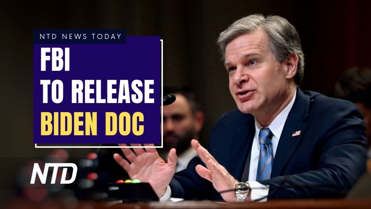 NTD News Today (June 8): FBI to Release Biden Document to Avoid Contempt Hearing; Smoke From Canadian Wildfires to Dissipate