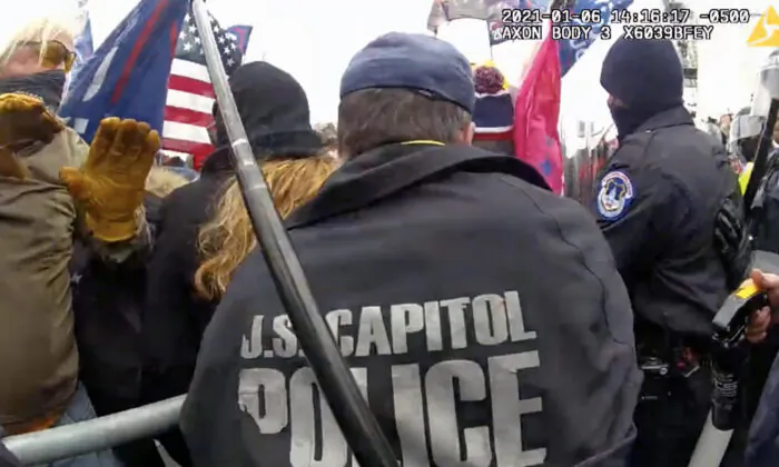 EXCLUSIVE: Dozens of Capitol Police Riot Helmets Were Confiscated Just Before Jan. 6, Former Lieutenant Says