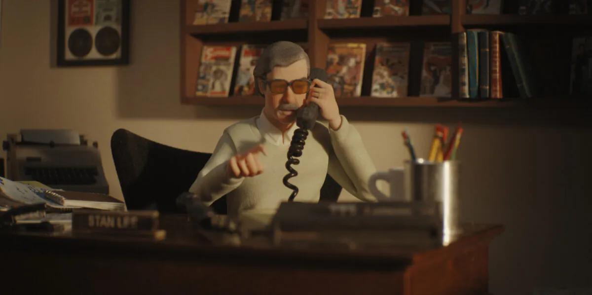 Still from the documentary "Stan Lee." (Disney+)