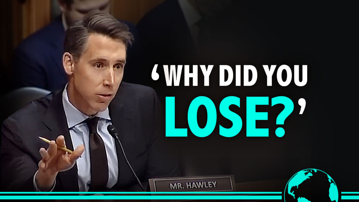 NextImg:Controversy Unleashed: Sen. Hawley Challenges Biden's Judicial Nominee Regarding D.C. Church Closures Amid COVID