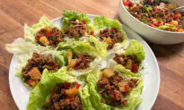 Red Curry Pork and Pineapple Lettuce Wraps
