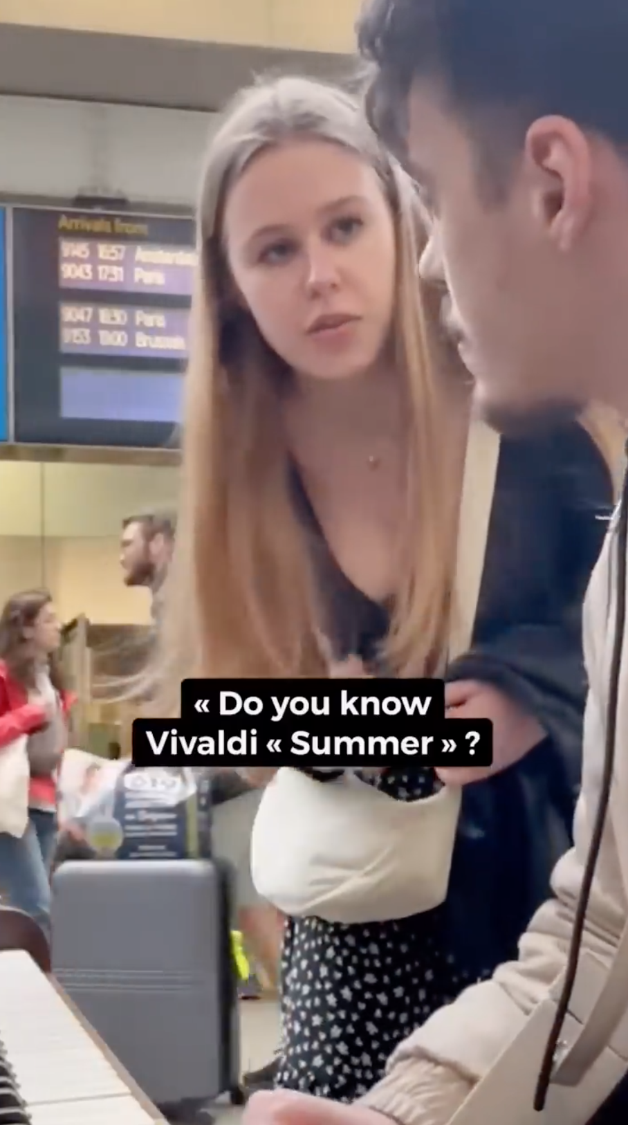 Shy Girl Asks Pianist at a Train Station If He Knows Vivaldi’s ‘Summer ...
