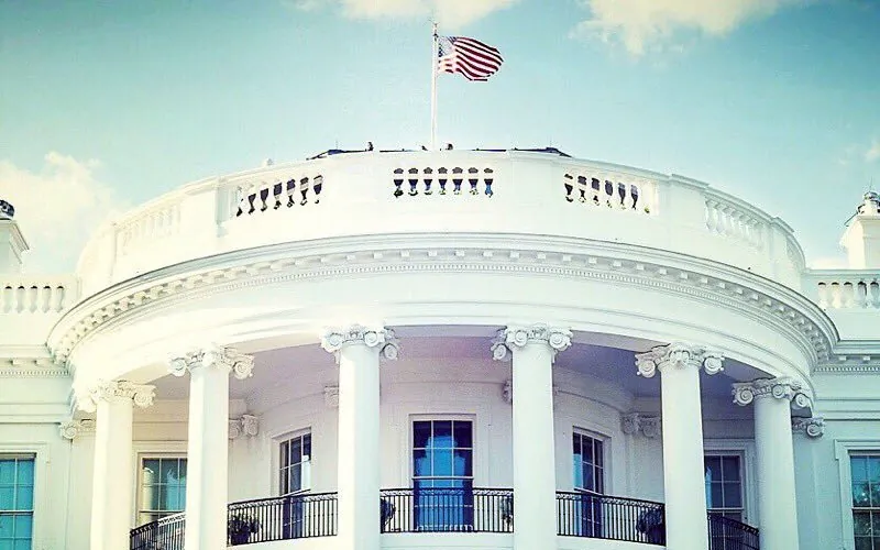 The White House in Washington on July 4, 2019. (Office of U.S. First Lady)