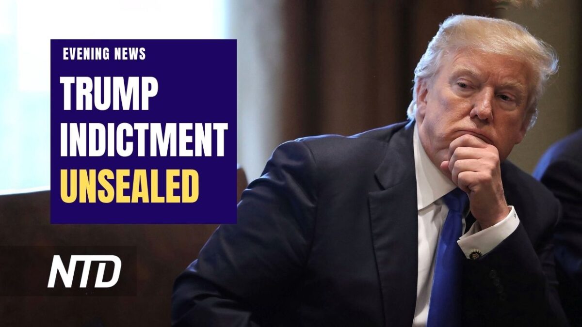 NextImg:NTD Evening News (June 9): Trump Indictment Unsealed: Former President Charged With Making False Statements, Concealing Documents