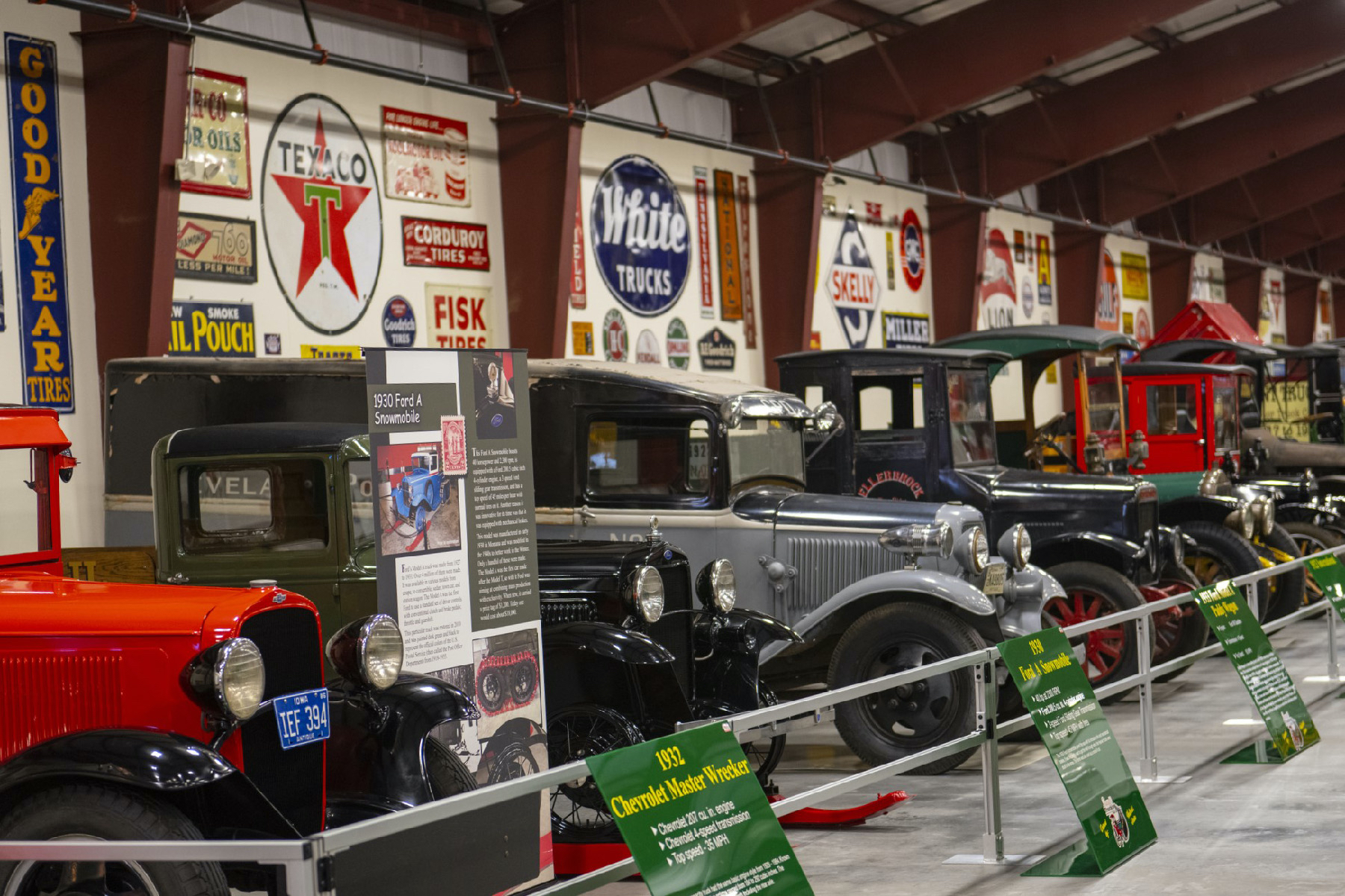 The Iowa 80 Trucking Museum is but one of the pastimes to explore at the Iowa 80 truck stop in Walcott, Iowa.