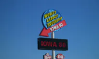 Truck Stops Help Car Trip Miles Speed By
