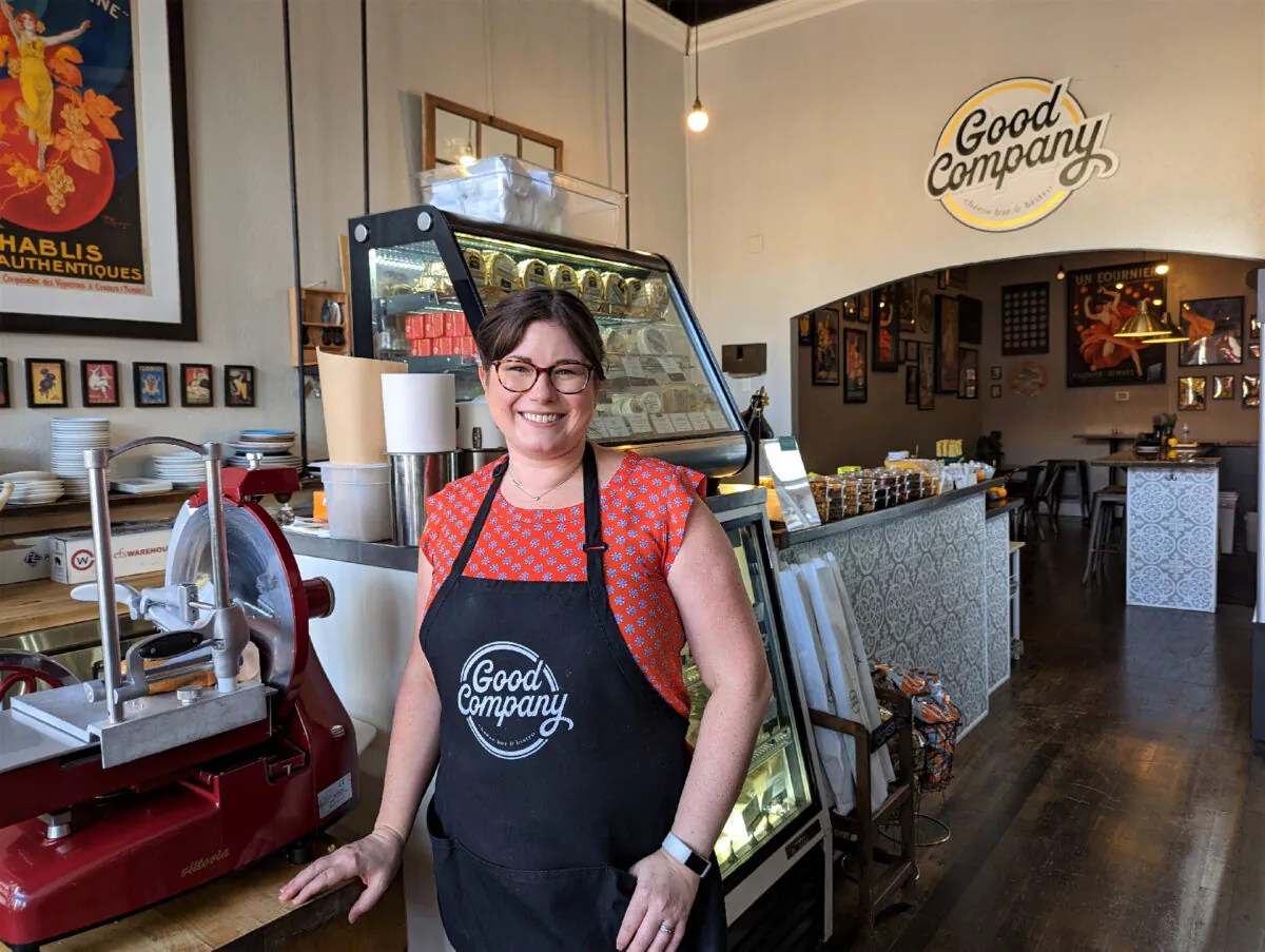 At Good Company Cheese Store and Bistro in Newberg, Oregon, owner Kristen Kidney offers cheese, charcuterie, a cozy bistro and a full bar. (Photo courtesy of Athena Lucero)