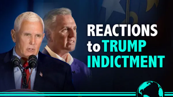 Pence, McCarthy React to Trump Indictment