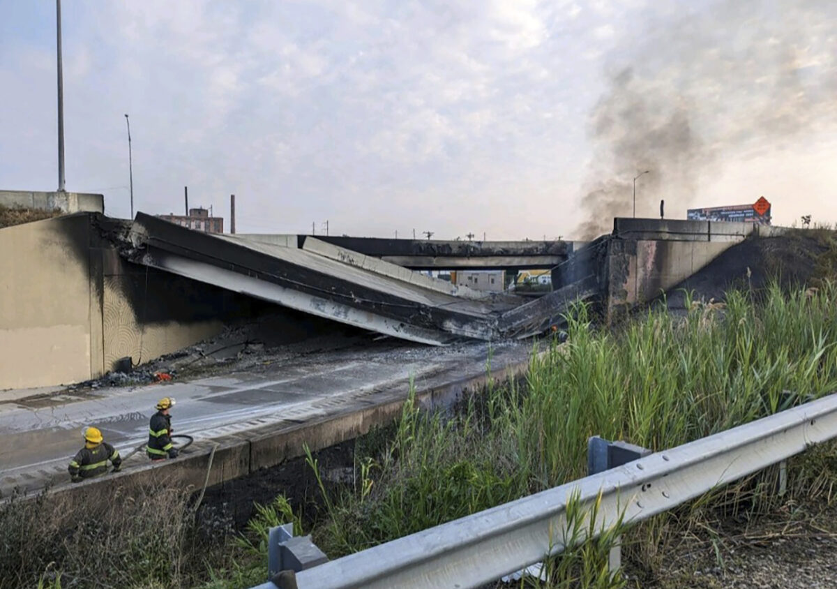 Repairs of Collapsed I95 in Philadelphia to Take Months