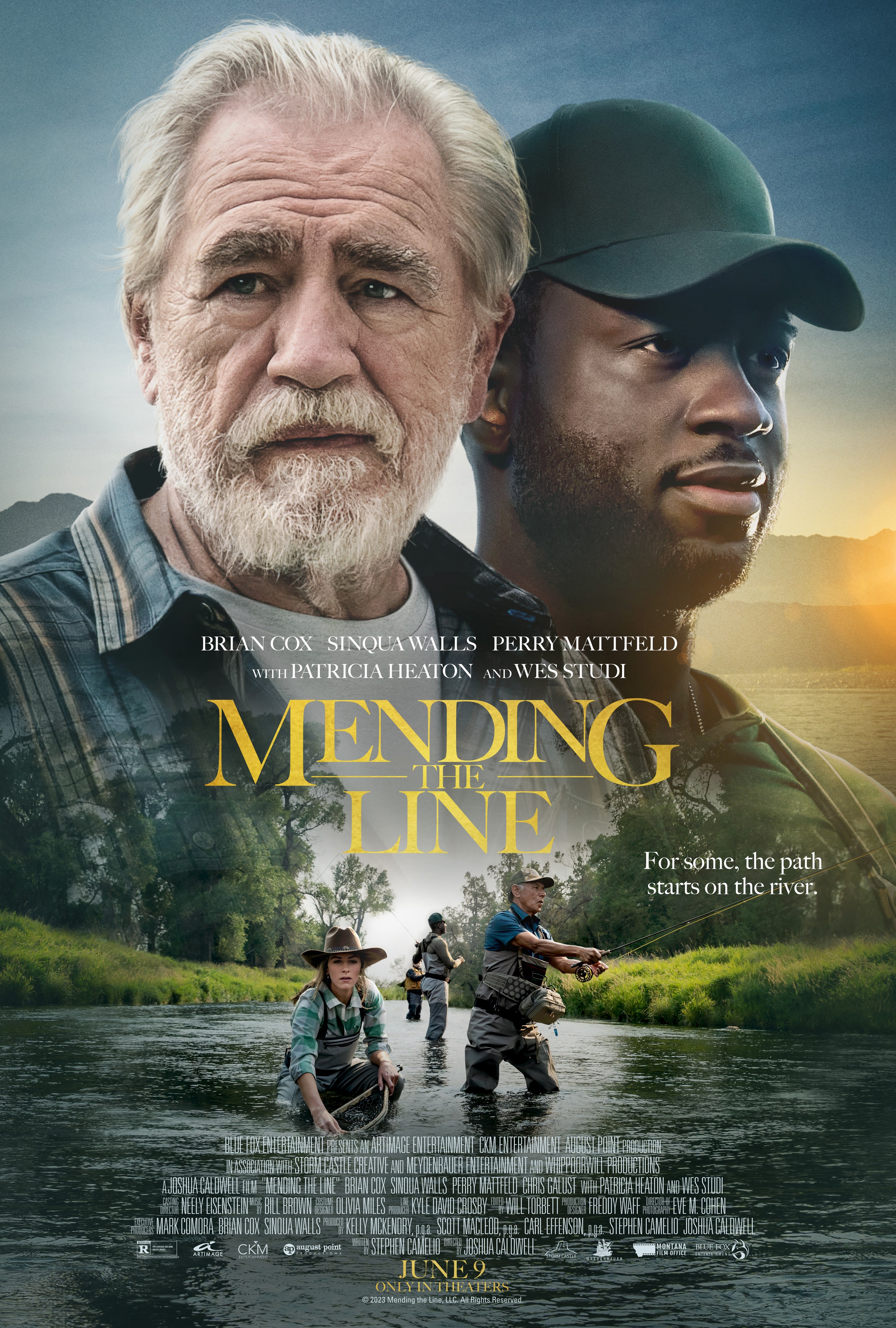 Movie poster for "Mending the Line." (Blue Fox Entertainment)