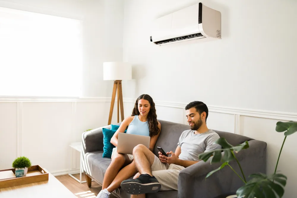 Getting the air conditioning all prepped and serviced will make the rest of summer easy, enjoyable, and cool. (antoniodiaz/Shutterstock)