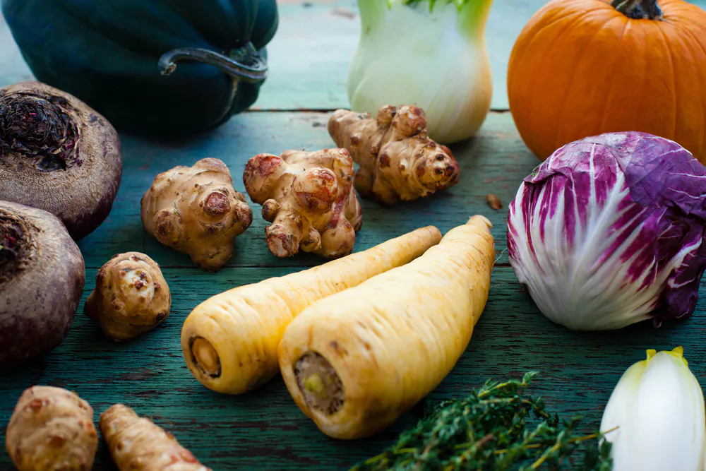 Summer isn't the only time of the year for a harvest; vegetables can thrive in winter, too. (Ivana Lalicki/Shutterstock)