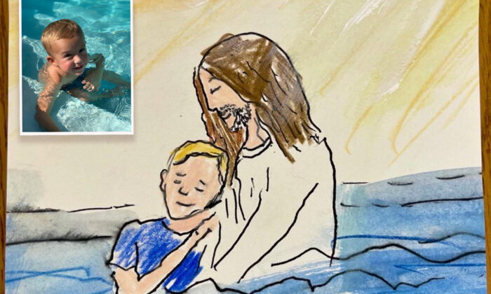 Boy Says Jesus Held Him in a Pool Drowning Accident, Asks Why Jesus Has 'Scratches on His Hands?'