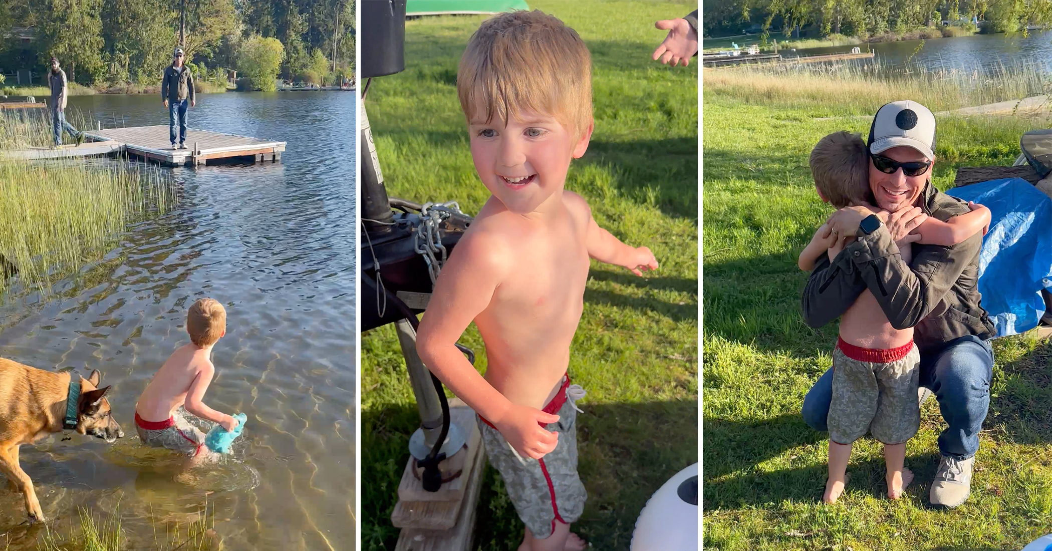 NextImg:Video: 4-year-old boy in ‘absolute shock’ when his navy dad surprises him after last deployment