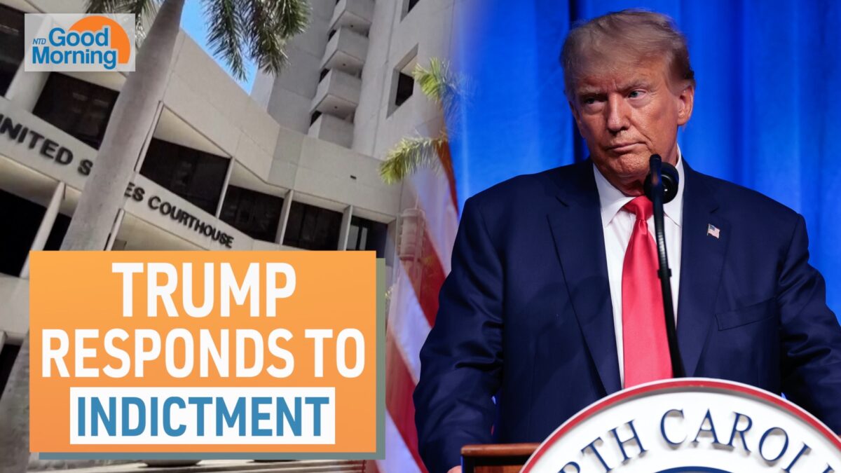 NTD Good Morning (June 12): Trump Responds to Federal Indictment, Analysts Weigh in; Section of I-95 Collapses in Philadelphia