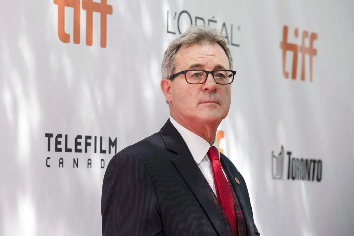 Senator Michael L. MacDonald arrives ahead of the screening of "Sharkwater Extinction" during the Toronto International Film Festival in Toronto, on Sept. 7, 2018. (The Canadian Press/Christopher Katsarov)
