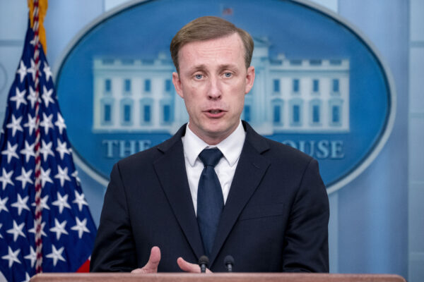 White House national security adviser Jake Sullivan