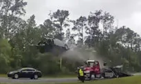 Driver Whose Car Vaulted Over Tow Truck Says: ‘I Thought I Was Going to Die’