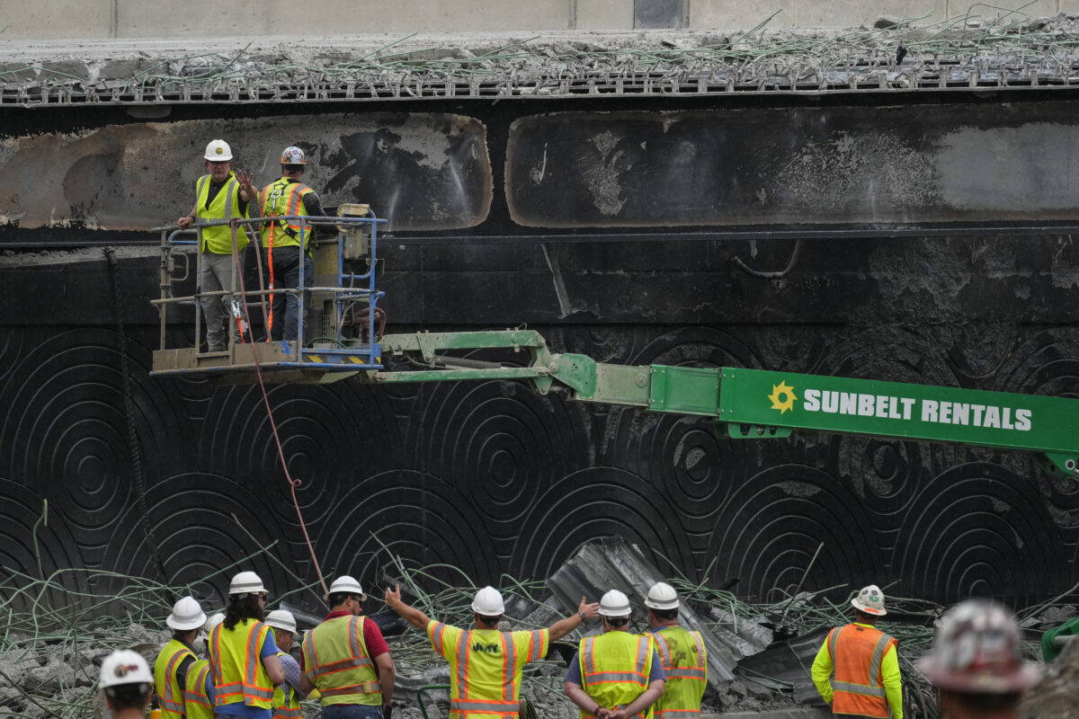 Pennsylvania Using Tons of Recycled Glass Nuggets to Rebuild Collapsed Interstate 95