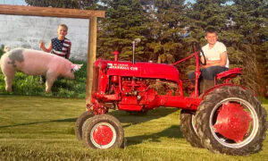 Boy, 10, Buys Antique Tractor With $2,800 Life Savings to Help Tend the 200-Acre Family Farm