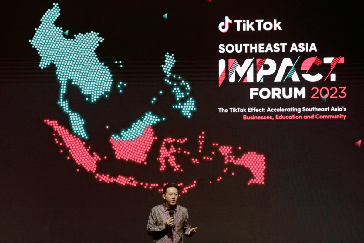 Tiktok Chief Executive Officer Shou Zi Chew