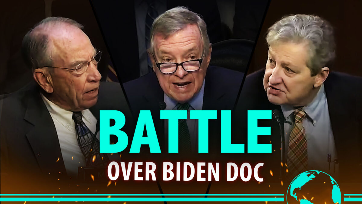 GOP Senators Spar With Sen. Durbin Over FBI Document About Alleged Biden Bribery Scheme