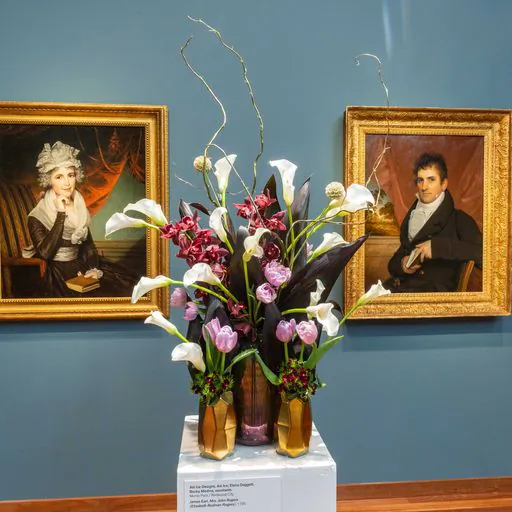 Floral designers showed off their artistic talents in the annual summer exhibit "Bouquets to Art" at the de Young Museum. (de Young Museum)