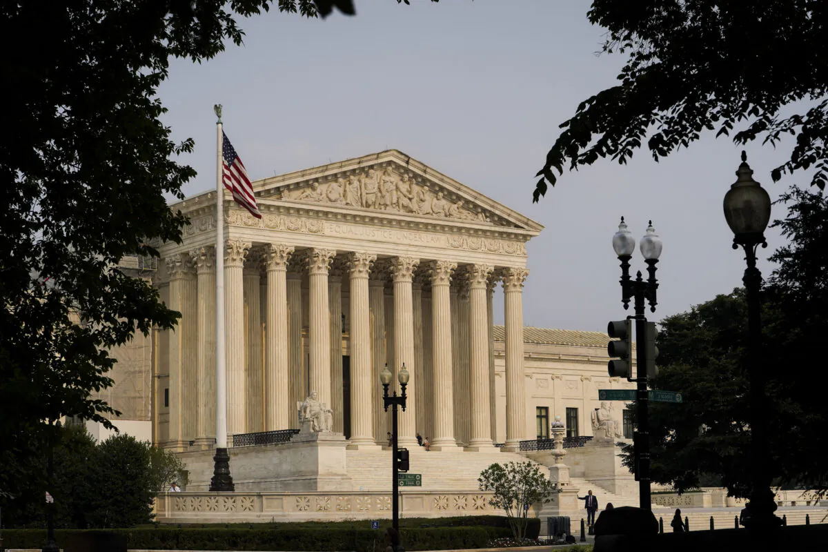 U.S. Supreme Court building in Washington on June 7, 2023. (Madalina Vasiliu/The Epoch Times)