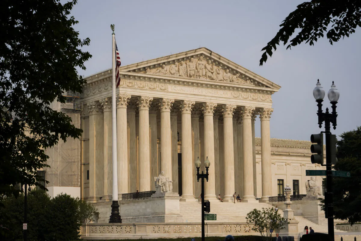 The U.S. Supreme Court building in Washington on June 7, 2023. (Madalina Vasiliu/The Epoch Times)