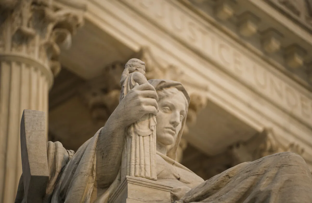 The Supreme Court in Washington on June 7, 2023. (Madalina Vasiliu/The Epoch Times)