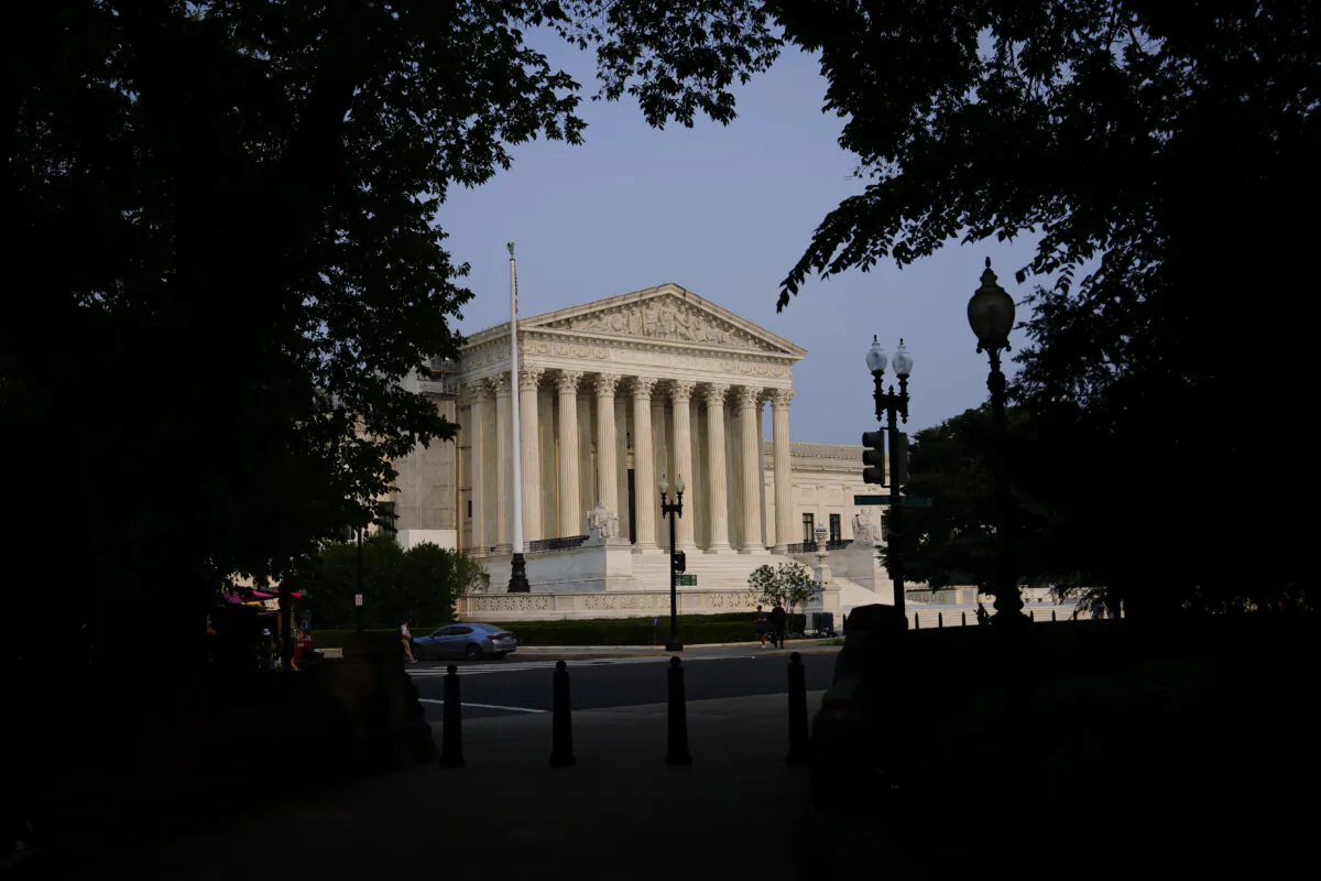 U.S. Supreme Court building in Washington on June 7, 2023. (Madalina Vasiliu/The Epoch Times)