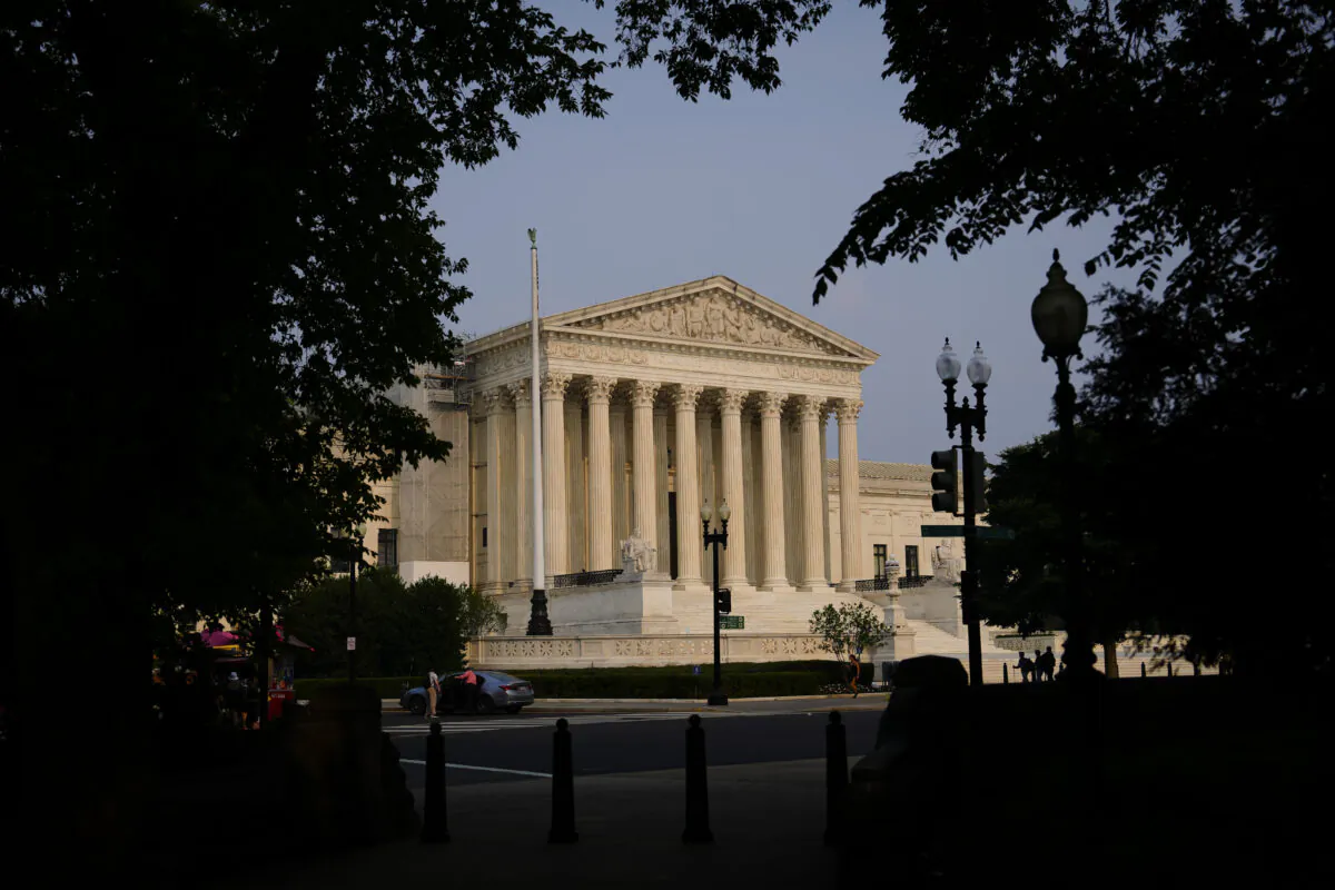 U.S. Supreme Court building in Washington on June 7, 2023. (Madalina Vasiliu/The Epoch Times)