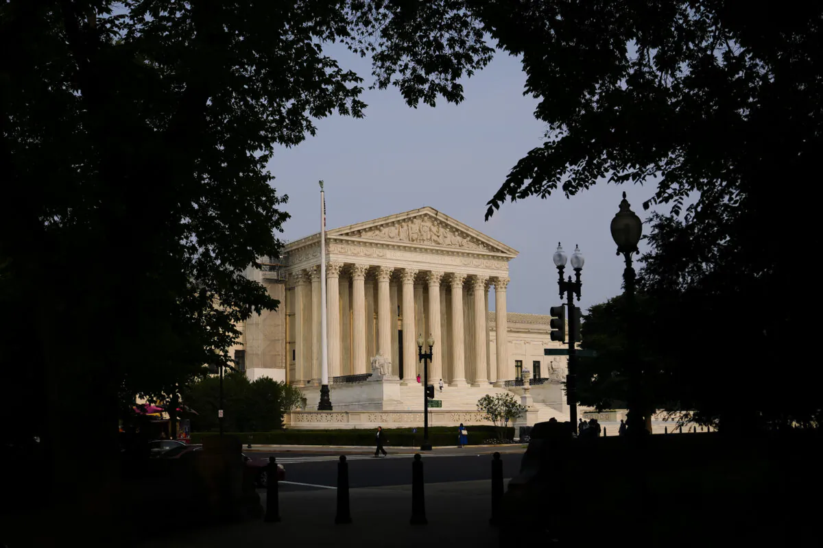 U.S. Supreme Court building in Washington on June 7, 2023. (Madalina Vasiliu/The Epoch Times)