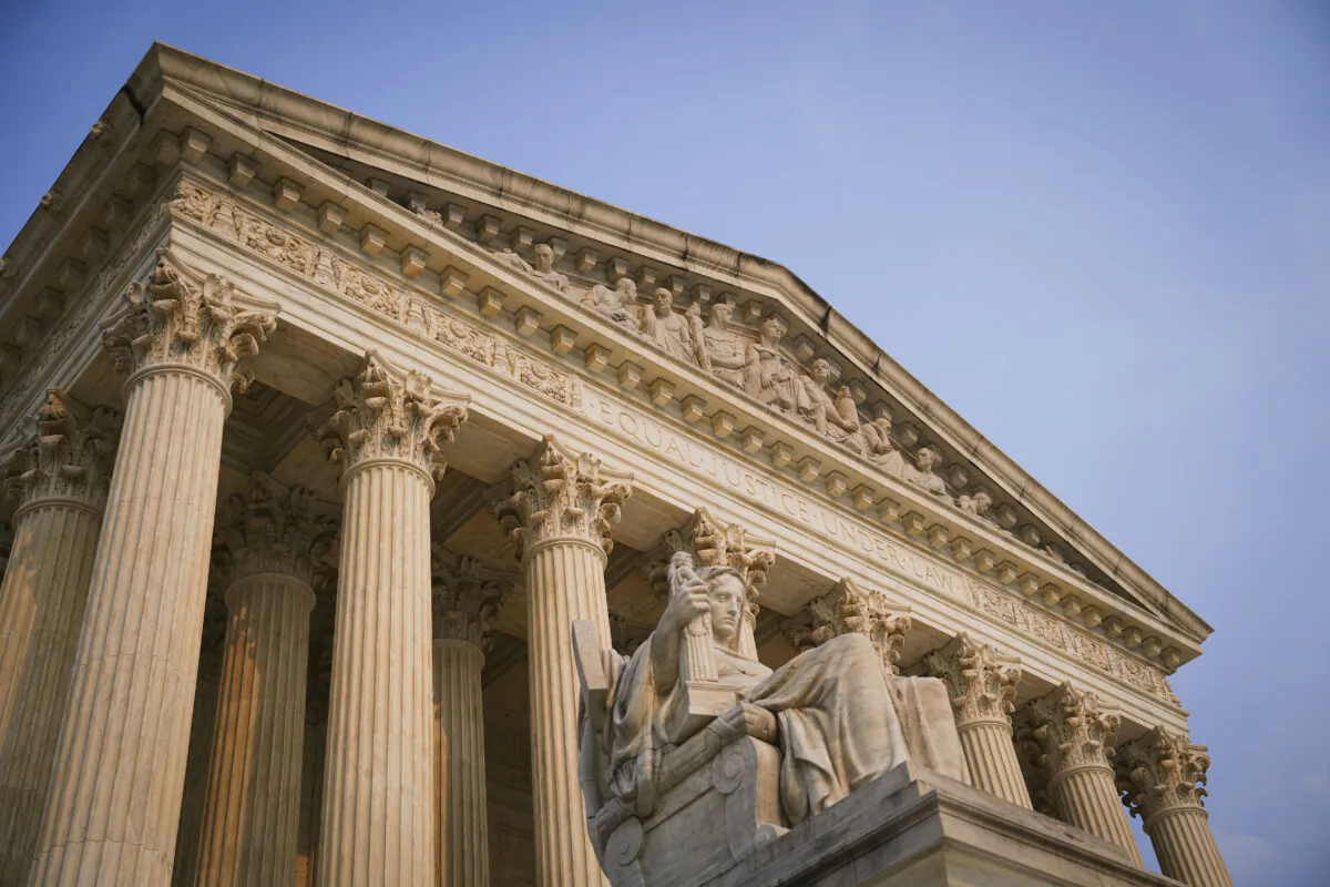 U.S. Supreme Court building in Washington on June 7, 2023. (Madalina Vasiliu/The Epoch Times)