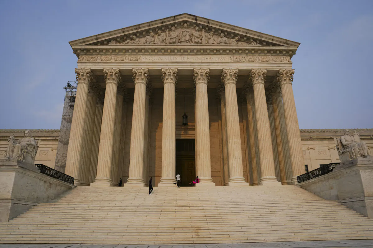 U.S. Supreme Court building in Washington on June 7, 2023. (Madalina Vasiliu/The Epoch Times)