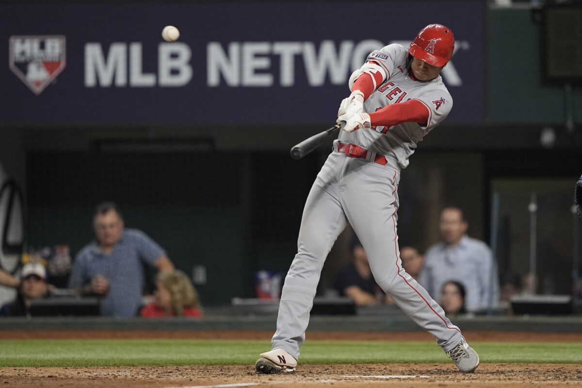 NextImg:Ohtani Gets the Win, Ties for the MLB HR Lead as the Angels Beat the Rangers 5–3