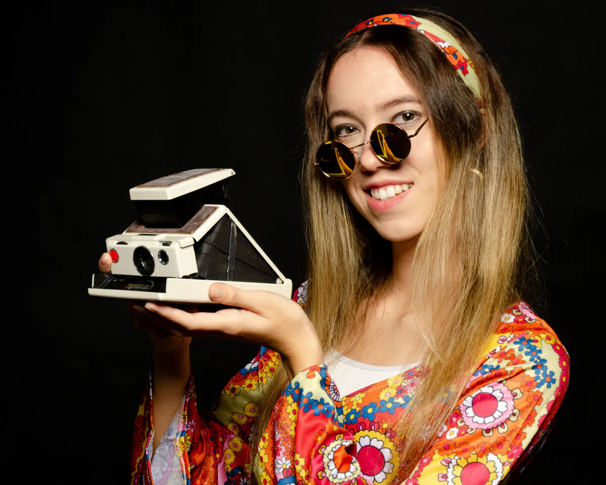 The Polaroid SX-70 from the 1970s, from the author’s private collection. (Dave Paone)