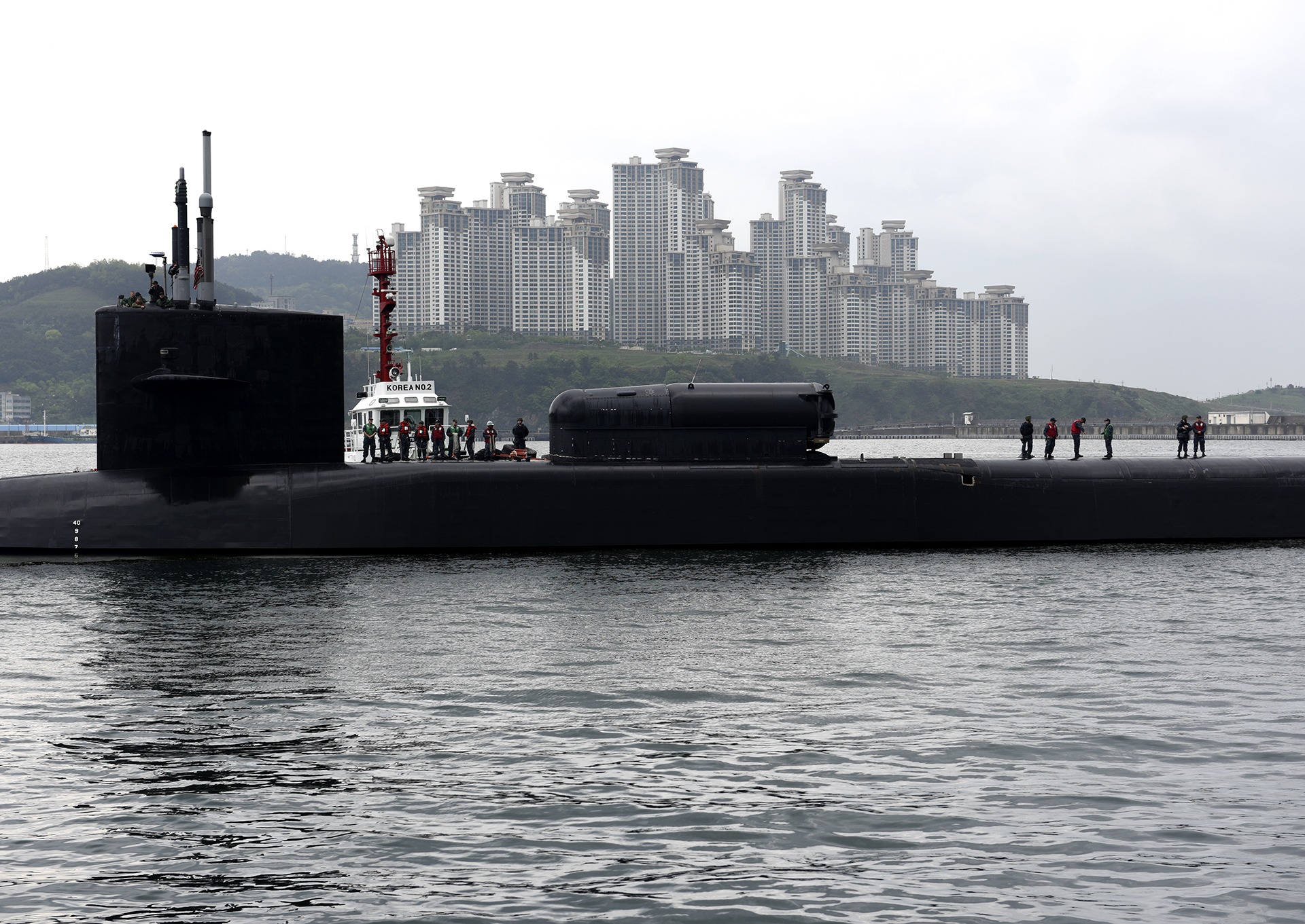 US Guided-Missile Submarine Docks in South Korea for First Time in 6 Years - Vimarsana News