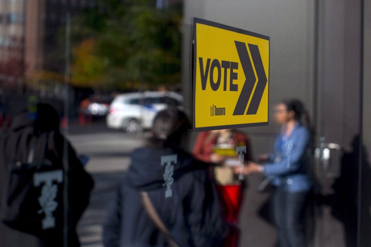 Torontonians Head to Polls Monday to Elect New Mayor