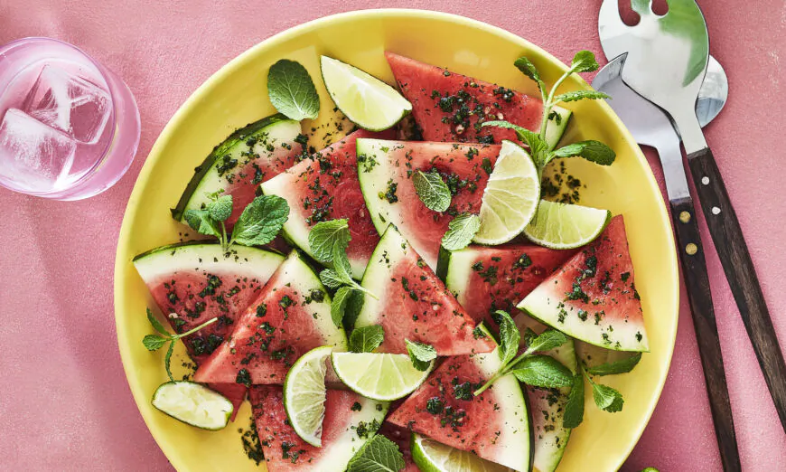 Liven up Your Summer Watermelon With Mint Gremolata