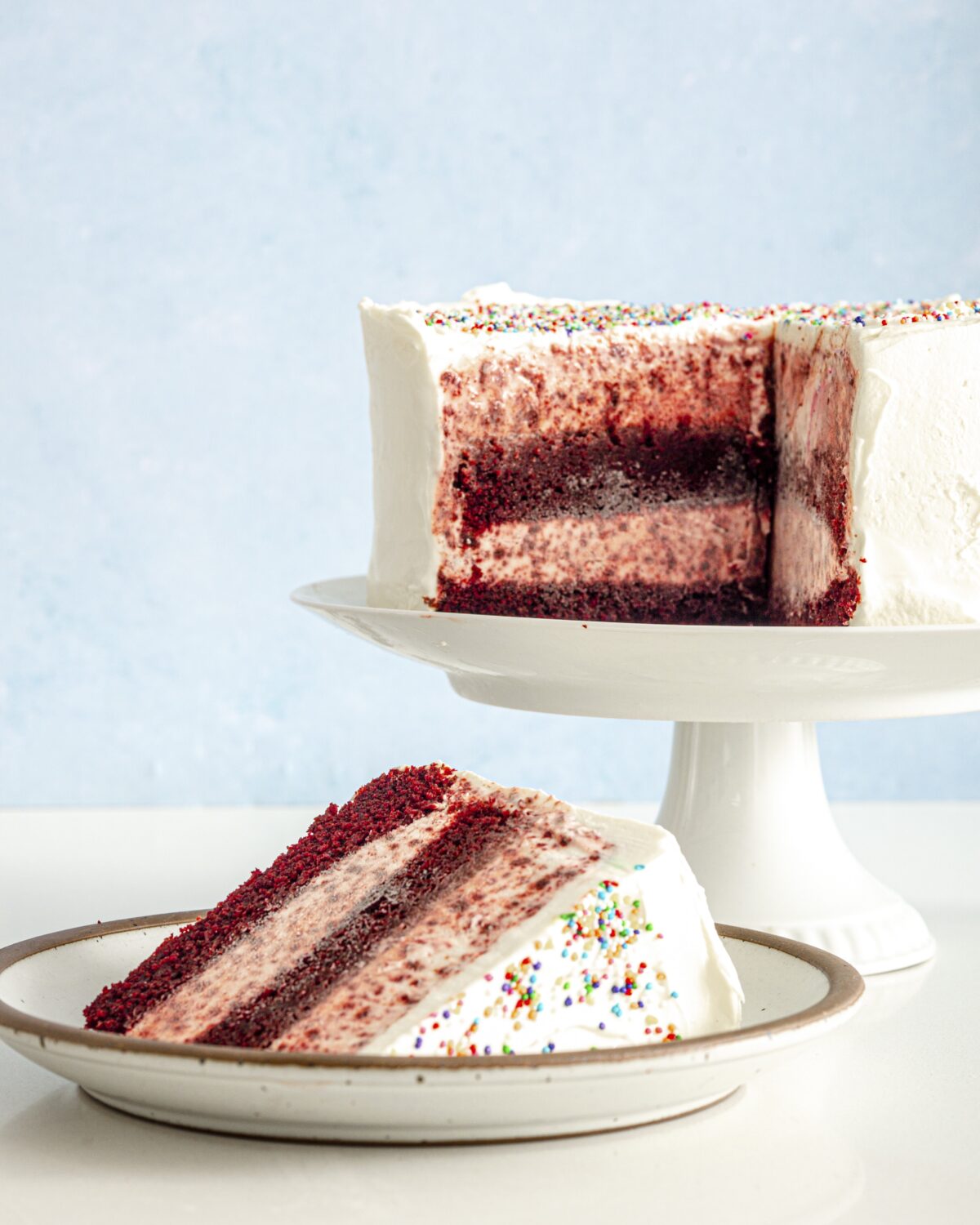 Refreshing Ice Cream Cake Is Perfectly Patriotic