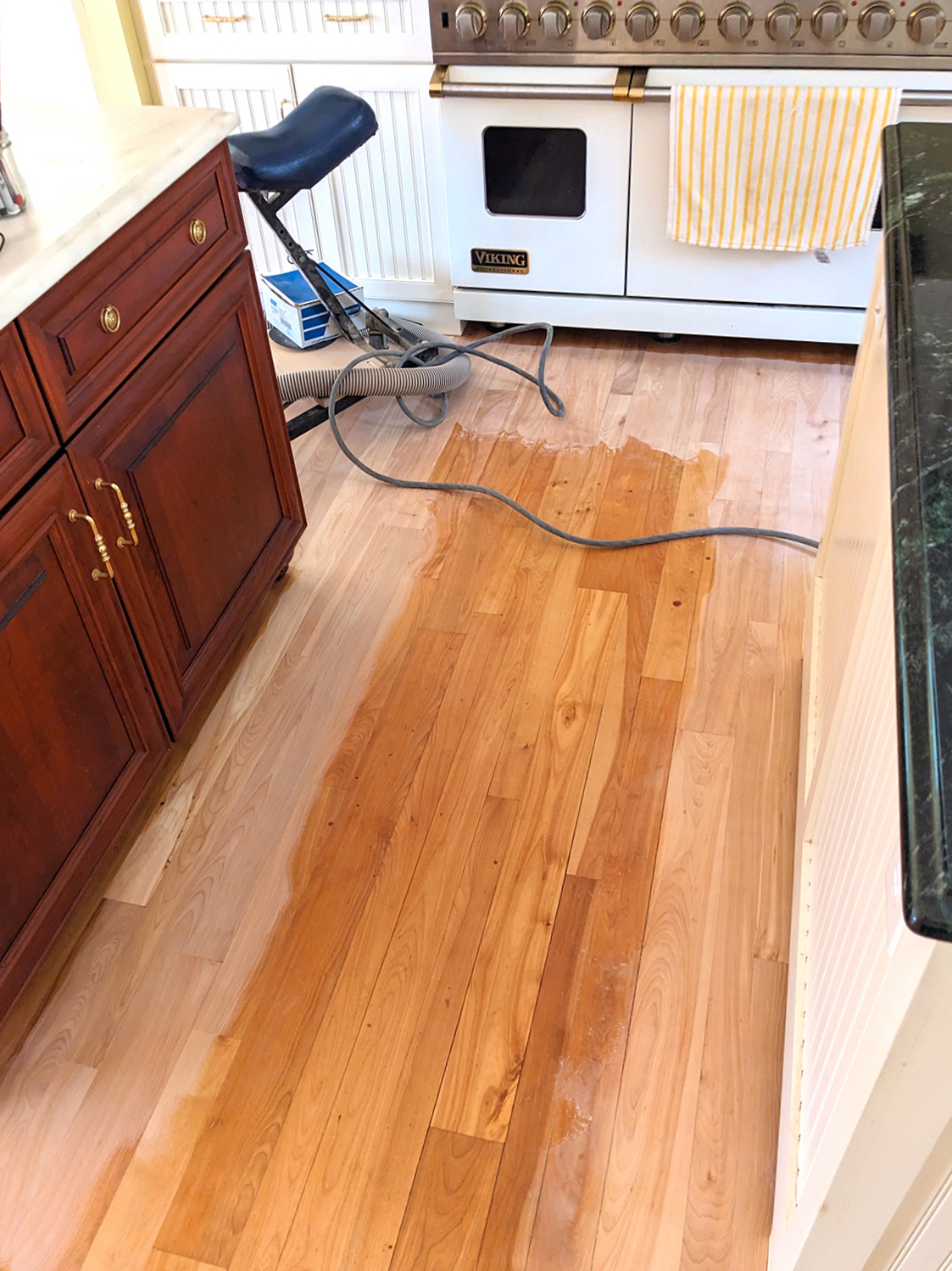 Refinishing Hardwood Floors Is Hard Work
