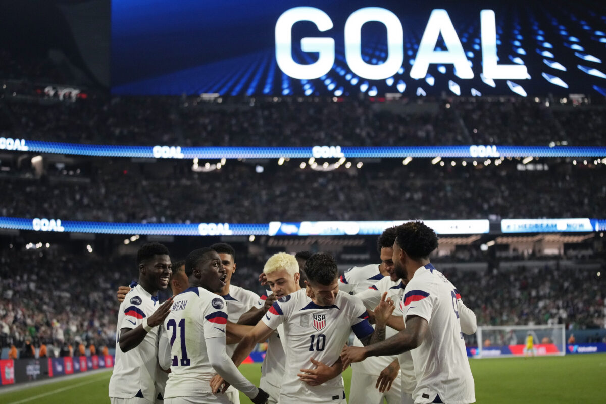 NextImg:USMNT Routs Mexico in Nations League Semifinal Amidst 4 Red Cards