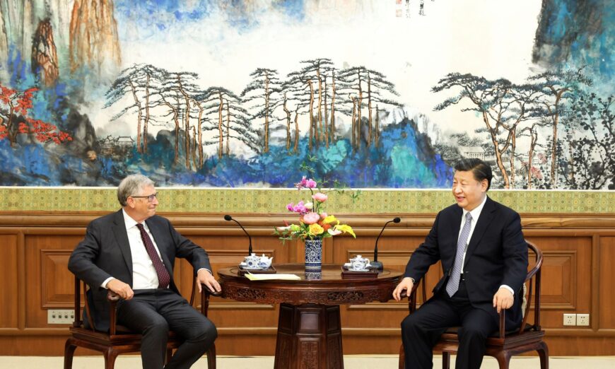 Xi referring to Bill Gates as an “old friend” is not seen as a compliment, according to experts.