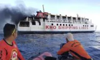 Philippine Ferry Catches Fire at Sea, All 120 People Aboard Rescued