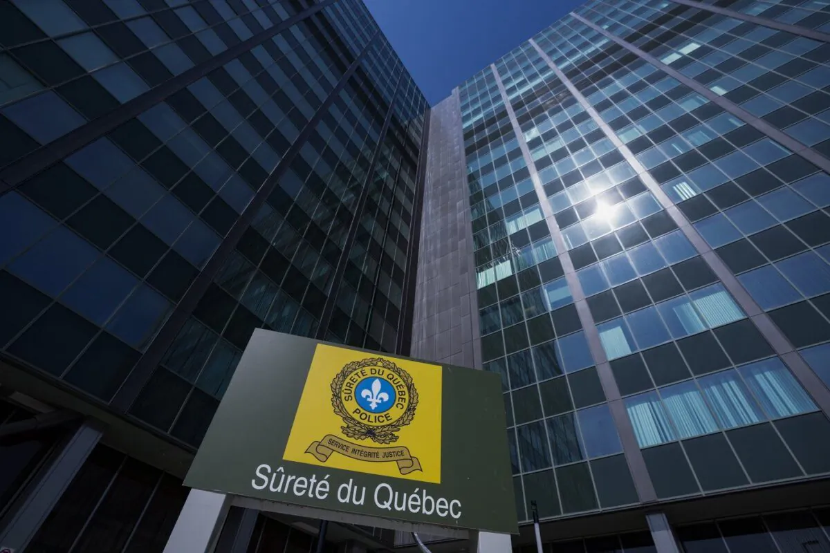 Surete du Quebec headquarters is seen in Montreal, May 29, 2023. (The Canadian Press/Christinne Muschi)
