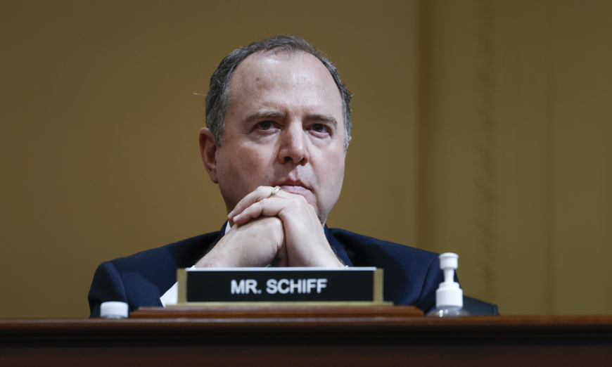Democrats protest Republican censure of Adam Schiff, chaos ensues on House floor.